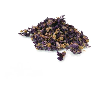 Blauwe dotterbloemen in kruidenthee 100 g