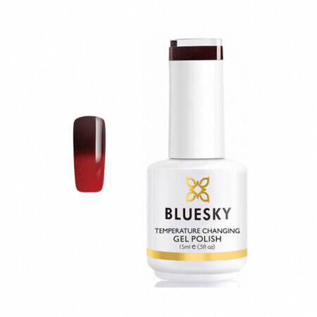 Bluesky UV thermischer semi-permanenter Nagellack You Look Cherry-Ific Burgundy 15ml