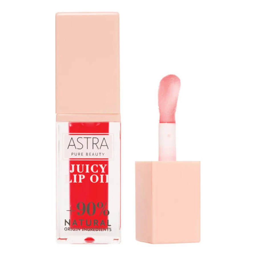 Astra - Juicy Lip Oil No.02 Red Oasis - Natuurlijke hydraterende lipolie
