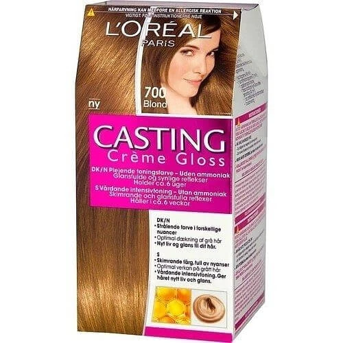 L'OREAL CASTING CREME GLOSS AMMONIA-VRIJE KLEURBEHANDELING 700 BLOND