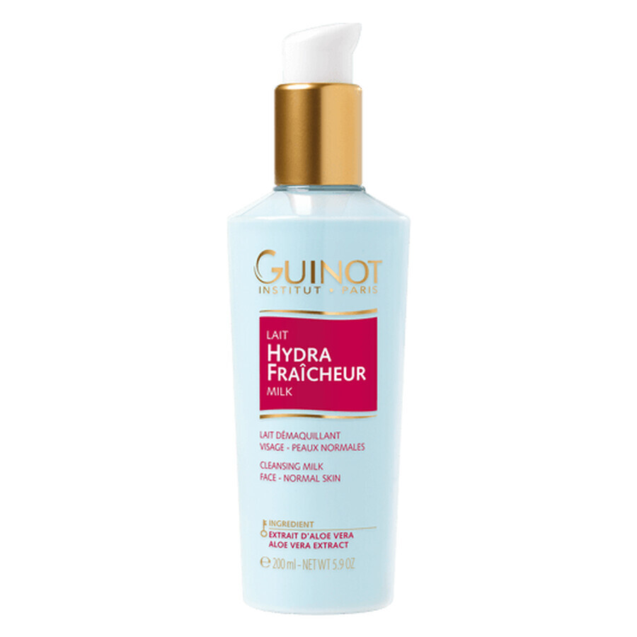 Guinot Hydra Fraicheur reinigingsmelk voor alle huidtypes 200 ml