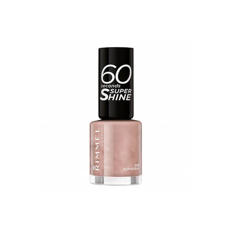 RIMMEL NAIL POLISH 60' NEW 510 EUPHORIA