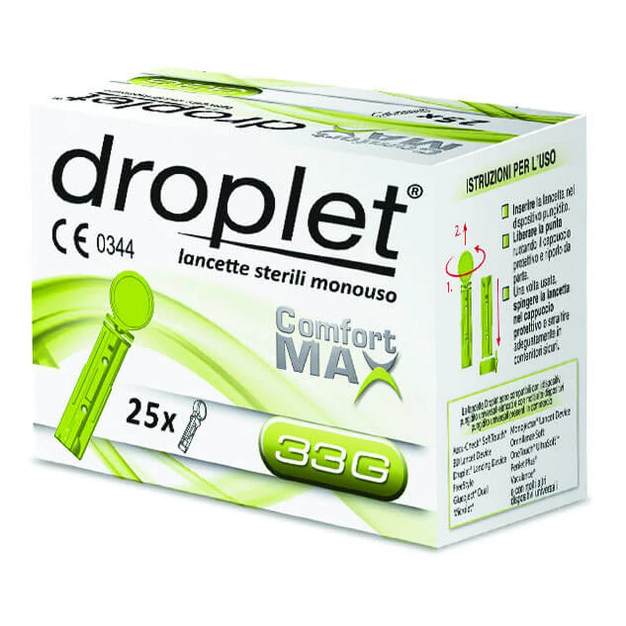 Droplet Lanc Comf Max G33 25pz