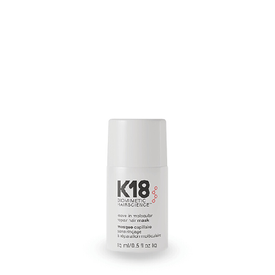 K18 Masque de réparation moléculaire sans rinçage 15 ml