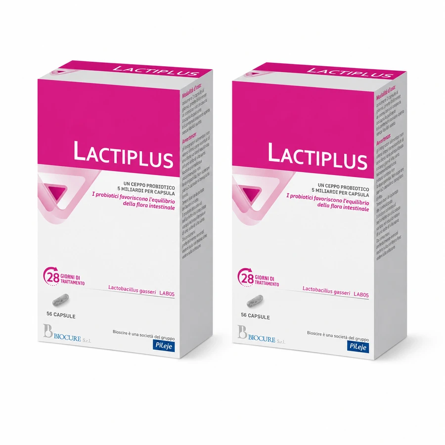 Lactiplus 2x56 capsules, Pileje