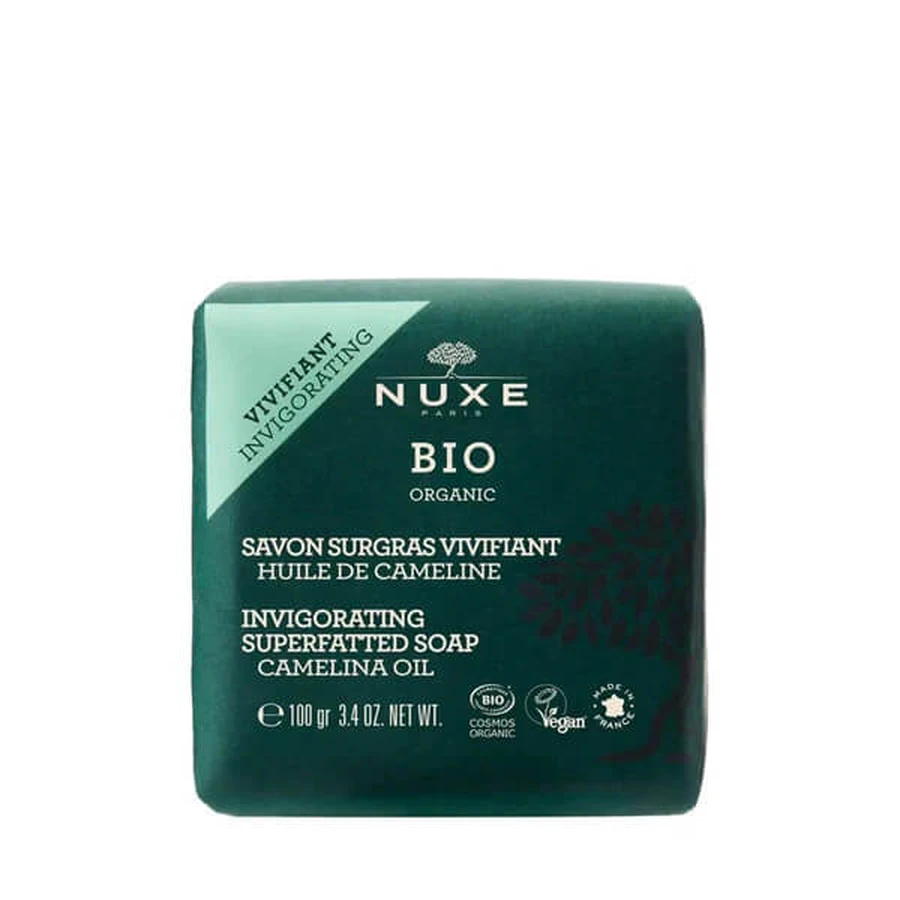 Nuxe Bio energizing vaste zeep gezicht en lichaam 100 g