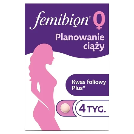 Femibion 0 Pregnancy Planning, Folic Acid Plus, 2x28 tablets, Procter & Gamble