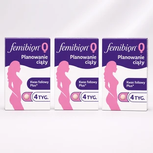 Femibion 0 Pregnancy Planning, Folic Acid Plus, 3x28 tablets, Procter & Gamble