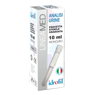 TUBE D'URINE HYDROPHILE 10ML