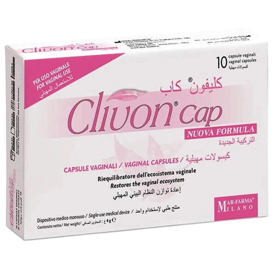 Clivon Cap 10 Vaginale Capsules