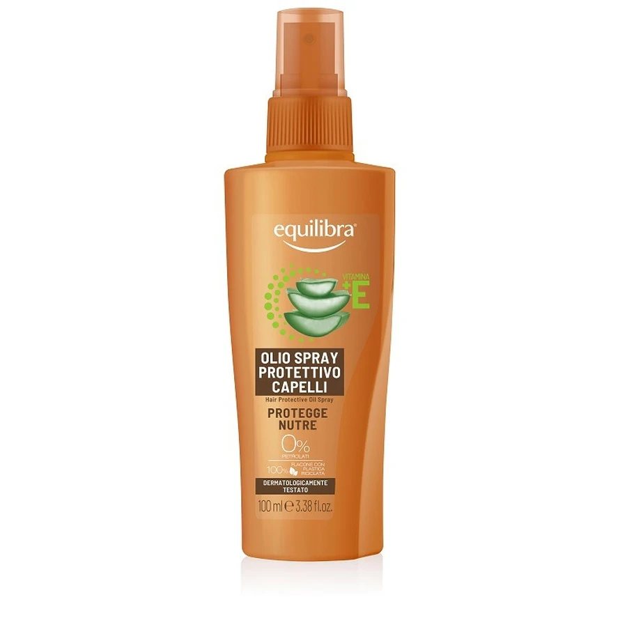 Equilibra protective hair oil spray