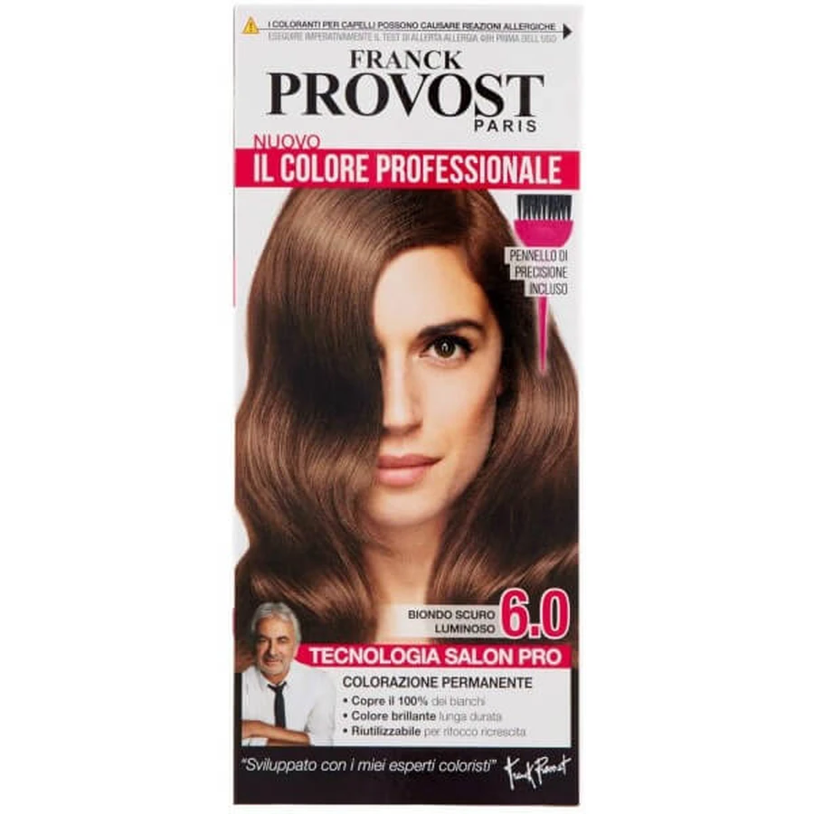 FRANK PROVOST PROFESJONALNA TRWAŁA KOLORYZACJA 6.0 CIEMNY BLOND JASNY: ceny i cechy