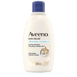 Aveeno Skin Relief Kalmerende Reinigende Badolie voor Gevoelige Huid 300 ml