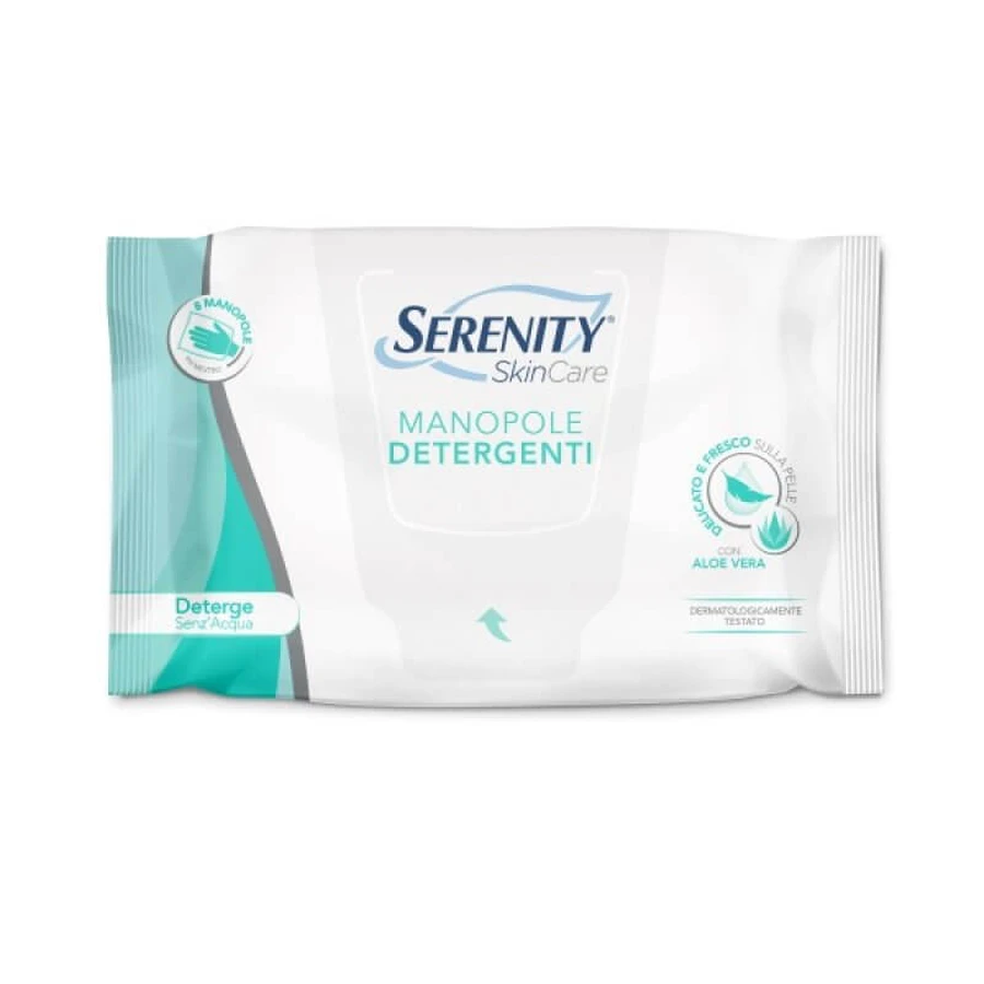 Serenity SkinCare Mănuși de curățare 8 bucăți