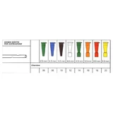 Sonde d'aspiration droite sans vanne de contrôle Securflow Via' en pvc médical Diamètre Ch12 4.0 Mm Longueur 50 Cm Connecteur Blanc 1 Pièce