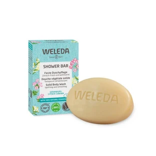 Weleda Geranium en Litsea Cubeba Solid Douchebad 75g