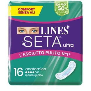 LINES SILK ULTRA ANAT CP 16PCS