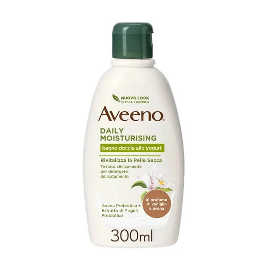 Aveeno Shower Bath Yogurt Vanilla 300ml