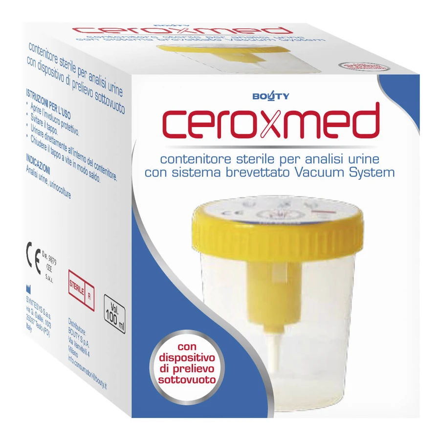 Ceroxmed Urinecontainer Vacuümsysteem 1 Stuk