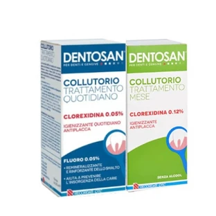 Dentosan Mundspülung Bipack 0,12% + 0,05%