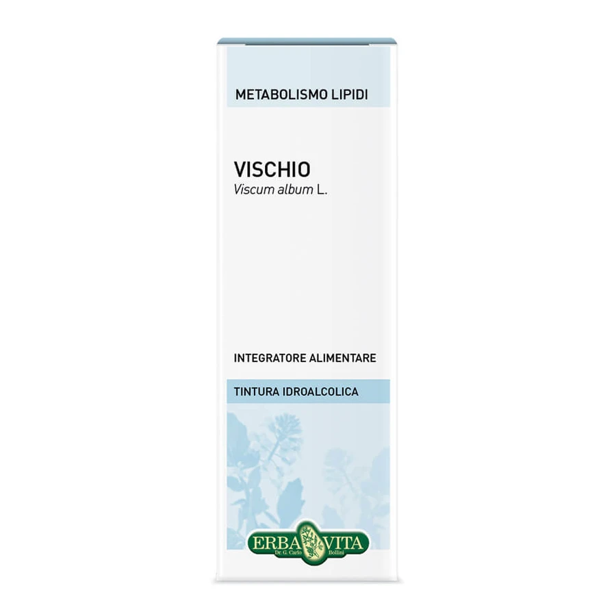 Mistletoe Leaves Hydroalcoholic Tincture 50ml Erbavita