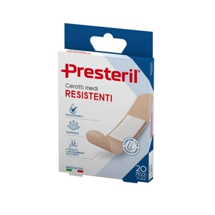 PRESTERIL Cerotti resistenti medi 7x2 cm - 20 pezzi