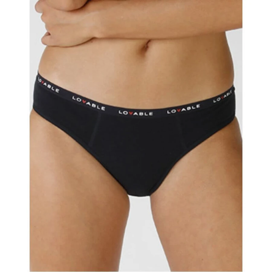 FLOW MEDIUM SCHWARZER SLIP GRÖSSE XL LIEBENSWERT