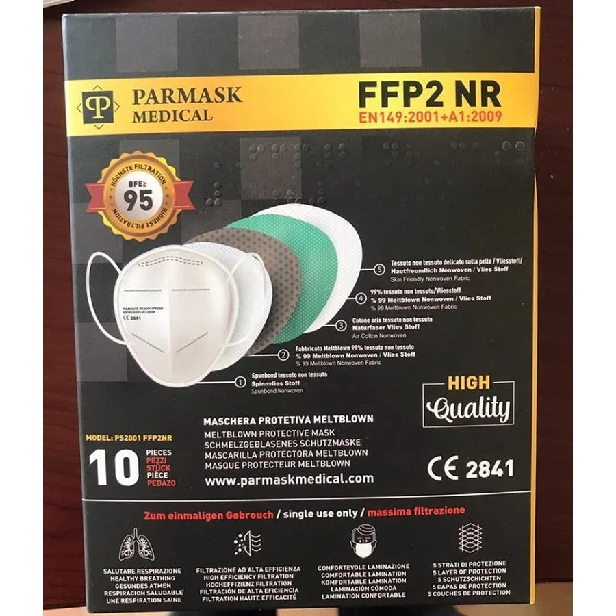 FFP2 MASKER PS2001 NE 10ST