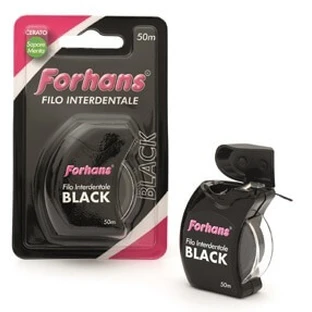 Forhans Draht Interd Schwarz 50m