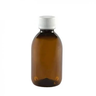 Bouteille ambrée pour animaux de compagnie 200ml 10pcs