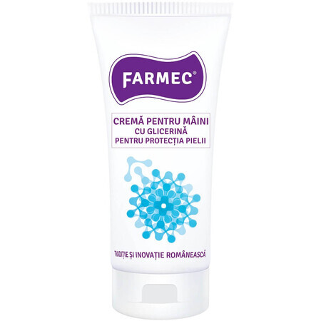 Crema mani con glicerina, 100 ml, Farmec