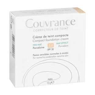 Eau Thermale Avène - Couvrance Cremă compactă catifelată Porțelan SPF30 10 g