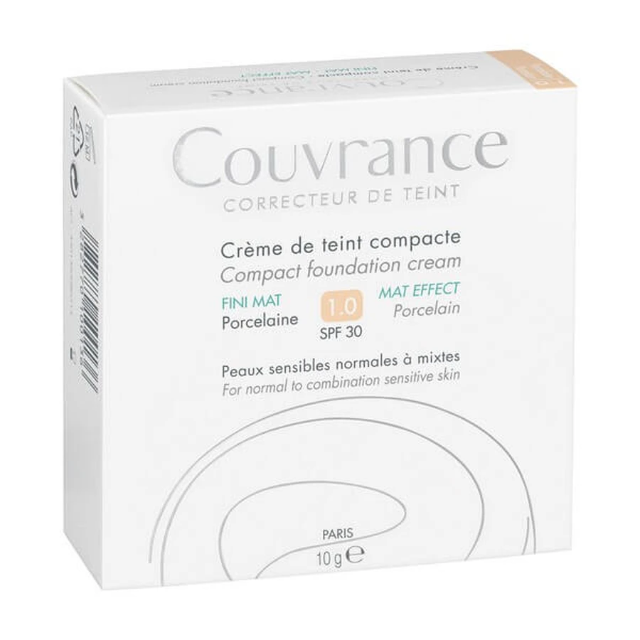 Eau Thermale Avène - Couvrance Fluweelzachte Compact Crème China SPF30 10 g