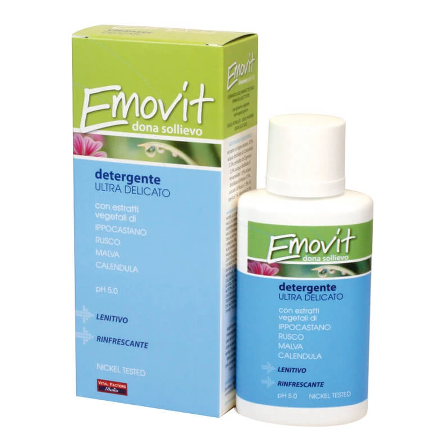 Płynny detergent Emovit 150 ml: ceny i cechy