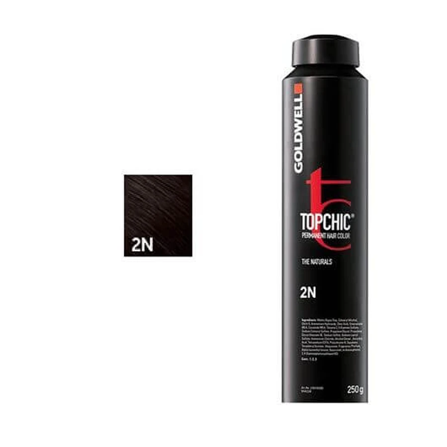 Farba permanentna Goldwell Topchic Natural Black 250ml: ceny i cechy