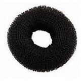 Burete pentru coc Kiepe Round Chignon D8 Negru 