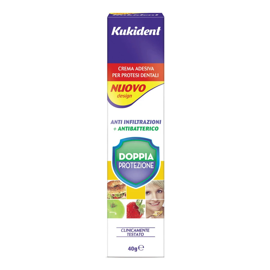 Kukident Plus Dubbele Bescherming 40g