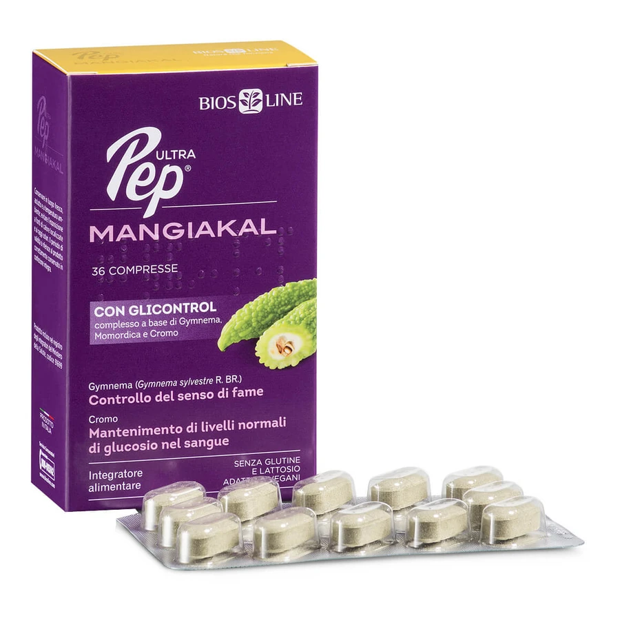 Ultra Pep Mangiakal Con Glycontrol 36 Comprimidos