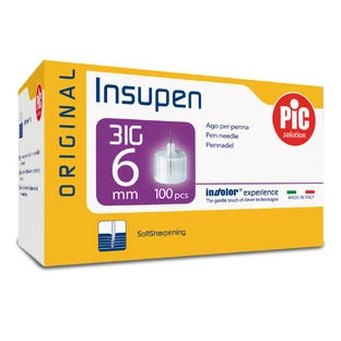 INSUPEN OR 31g 6mm 100 aiguilles