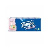 Pañuelos Tempo Piel Sensible 10x9 Piezas