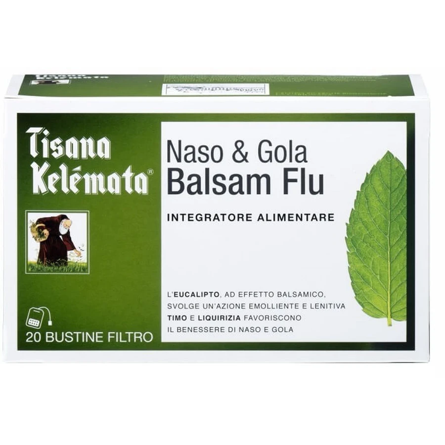 TISANA NASO E GOLA BALSAM FLU 20 Bustine
