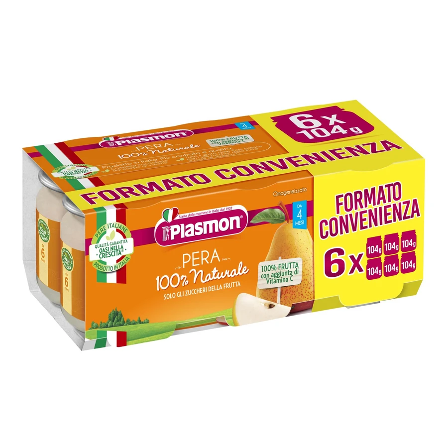 Plasmon Homogenisierte Birne 6x104g