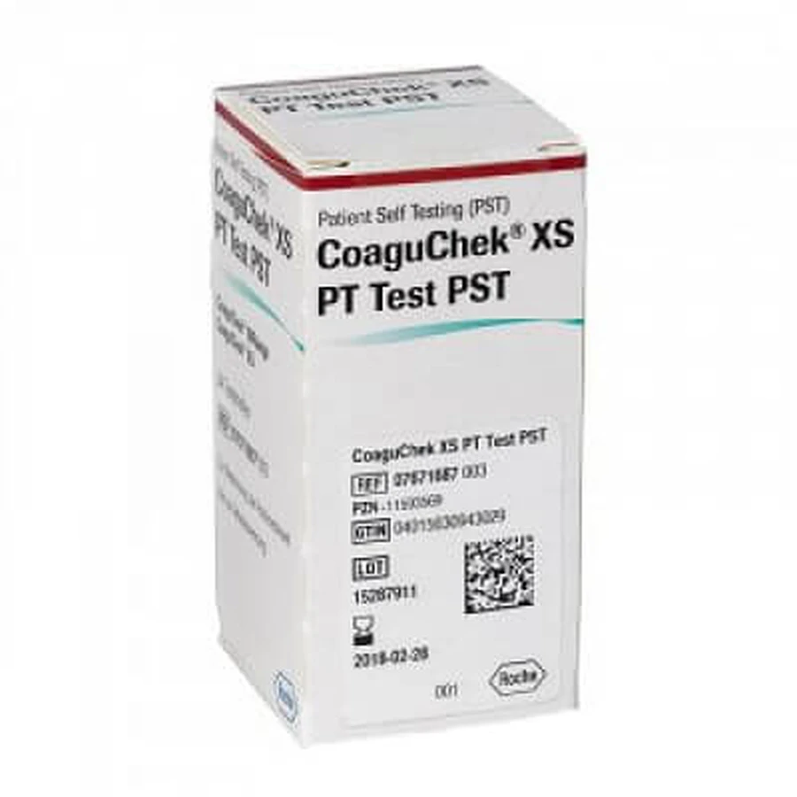 Coaguchek Xs Pt Pst 24 Strisce Test