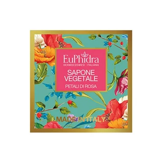 Euphidra Jabón vegetal de pétalos de rosa