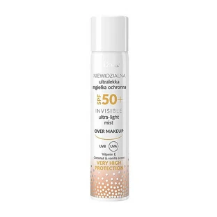 AVA Invisible Ultra-light Mist, ceață de protecție, SPF50+, 75 ml