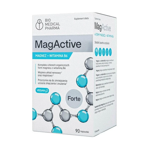 Bio Medical Pharma MagActive, capsules, 90 st.