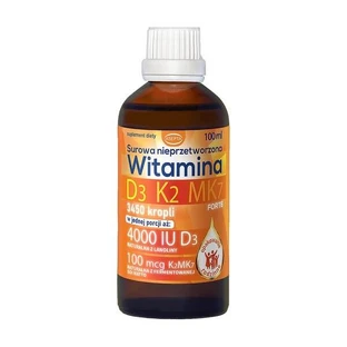 Asepta Vitamin D3 K2 MK7 Forte, Tropfen, 100 ml