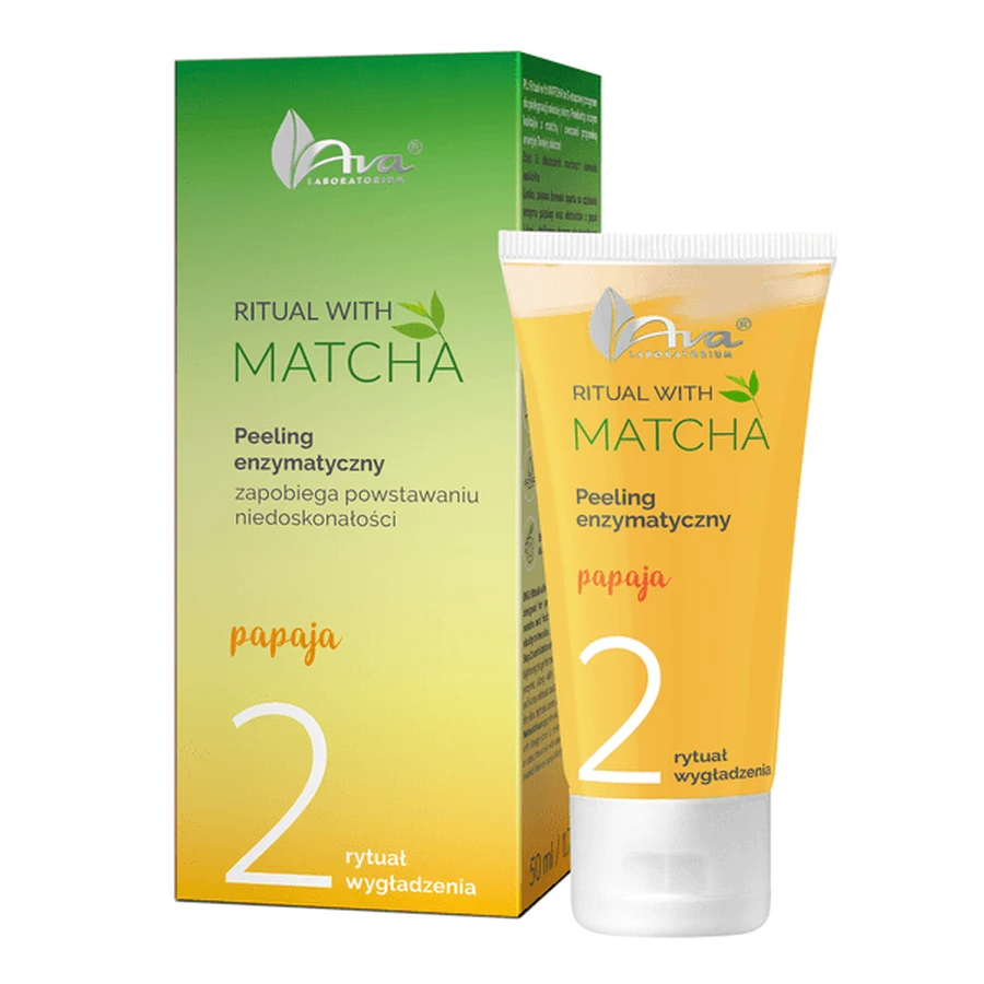 AVA Ritual con Matcha, exfoliante enzimático, 50 ml