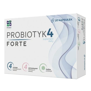 Prima Pharma Probiotic 4 Forte, gélules, 20 pcs.