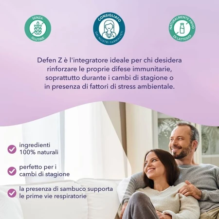 Defen-z 60 cápsulas - suplemento de defensa inmunitaria